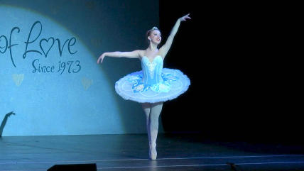 image of dancer, ballet, live show, video