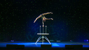dancer, contortionist, live show, video