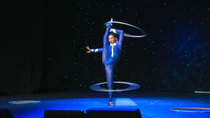 dancer, acrobat, live show, video